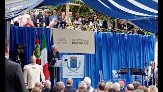 Il Presidente della Repubblica Sergio Mattarella a Barbiana