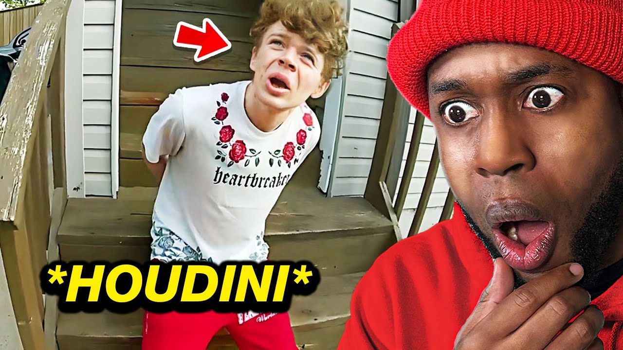 The Real Life HOUDINI Pulls Off The ULTIMATE Escape From Cops
