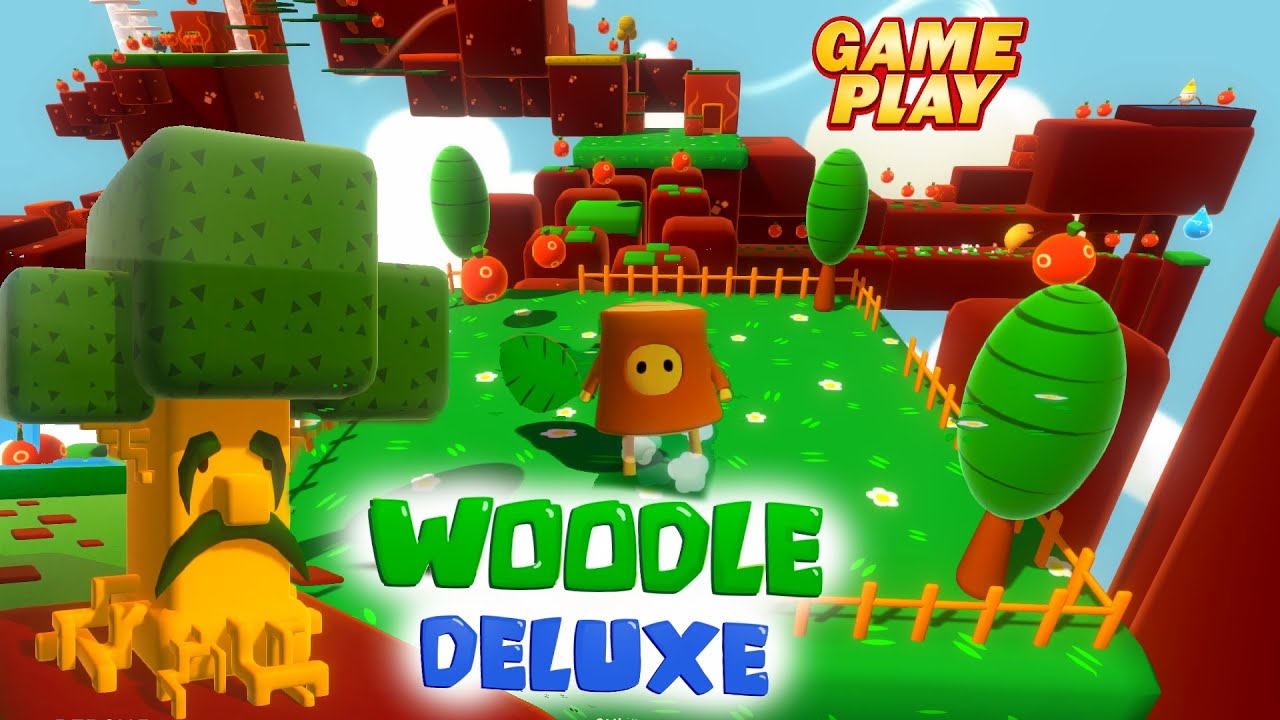 Woodle Deluxe ★ Gameplay ★ PC Steam 3d adventure platformer game 2021 ★ HD 1080p60FPS