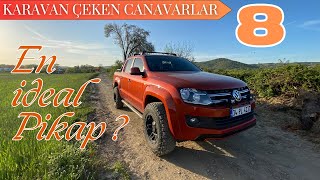 Tüm Karavanlari Çeken Canavar Amarok Volkswagen Amarok 20 Canyon İnceli̇yoruz Çekmekaravan