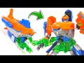 【潜水艇からロボットに変形！】ハローカーボット　ソナーダイバー【韓国おもちゃ】