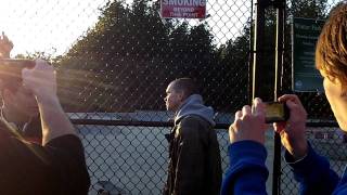 corey gets punched in the face a rec