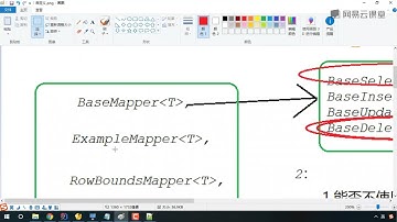《MyBatis视频教程》 1·43  自由组合及自定义Mapper接口