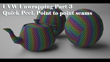 UVW Unwrapping in 3ds Max Part 3