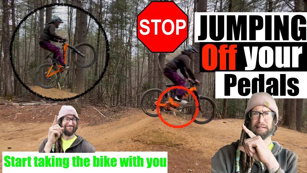STOP Jumping off your pedals | Start taking the bike with you