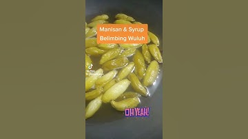 Thumbnail of Cara buat manisan belimbing Wuluh & Syrup Belimbing Wuluh #belimbingwuluh #manisanbelimbingwuluh