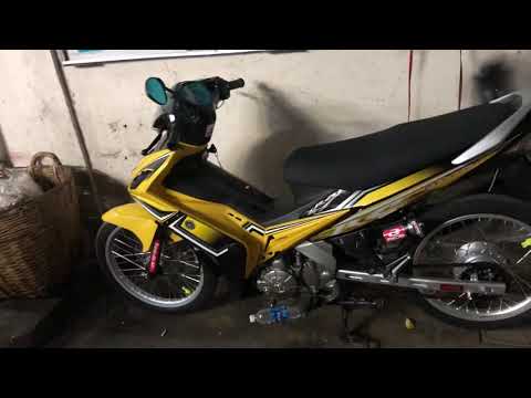 Video Exciter 135 làm 62zz full lòng ycs bình xăng koso bơm... - youtube