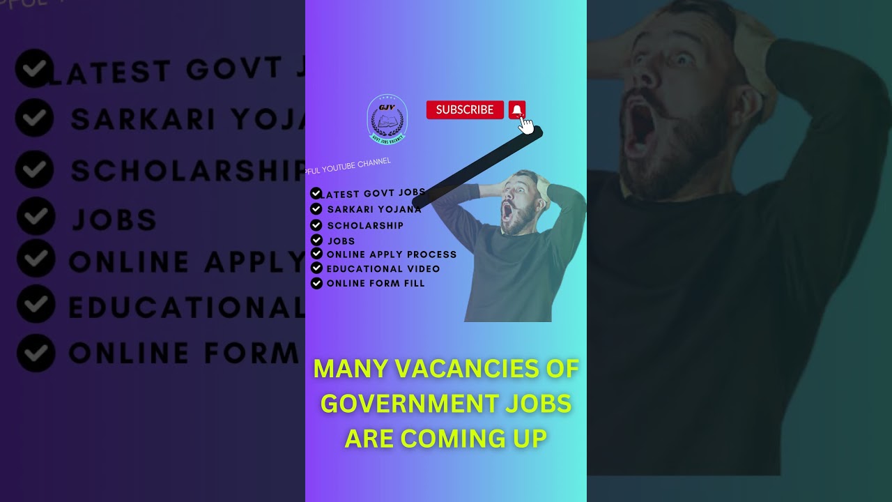 5 Upcoming GOVT Job Vacancies in Last 6 Monthes of 2023 (August- December) 2023. # Shorts