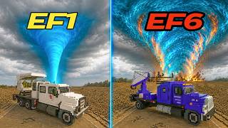 MUTANT TORNADO Level vs TORNADO VEHICLES | Teardown