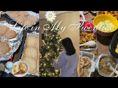 MY TWENTIES DIARIES: Thanksgiving disaster, crumbl cookie inspired baking asmr & Baymax haul!!