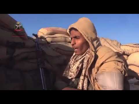 فزعة طيار سعودي للجيش اليمني 