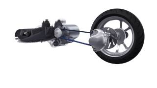 Gogoro electric scooter - powertrain module