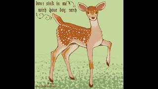 FAWN - rendering practice 57 #speedpaint #render #rendering #deer #cute #lyrics #art