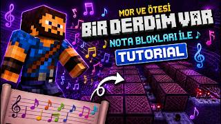 Minecraft'ta Bir Derdim Var Nasıl Çalınır? | (Nota Blokları İle) Tutorial