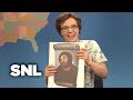 Weekend Update: Cecilia Gimenez on Ruining a Portrait of Jesus  - SNL