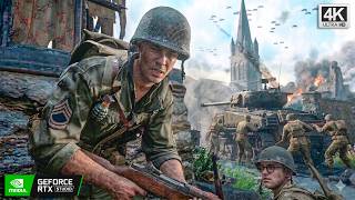 You’re Trapped in Enemy Territory😱 Call of Duty WWII Immersive Realistic Gameplay (4K Ultra HD) screenshot 2