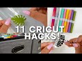 11 cricut hacks under 10 minutes 