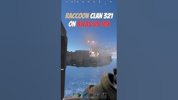 RACCOON CLAN 321 ON ATLAS US 10X  #atlasrustservers #atlasus10x #rustgameplay #rust #raccoonclan