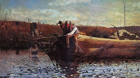 Winslow Homer, "Waiting For a Bite," Visual Analysis: A different perspective