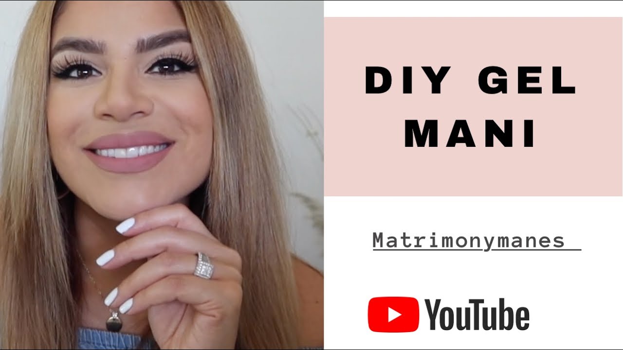 DIY GEL NAILS HOW TO DO YOUR GEL NAILS AT HOME DIYGELNAILS 