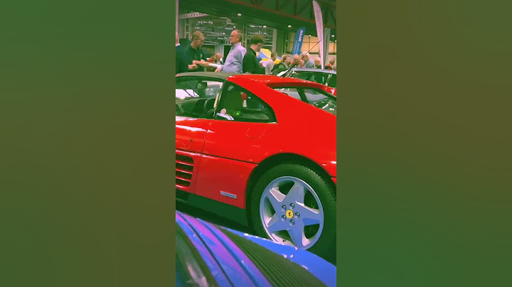Ferrari 348 only 1000 miles! Stunning...