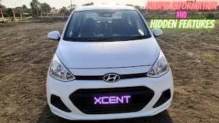 Hyundai Xcent 2018 hidden Features & Alerts information