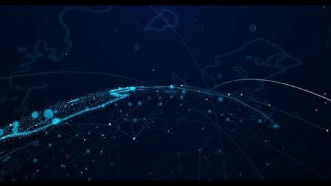 Hi Tech Global Connection Lines Background 4K | Motion Graphics - Videohive template