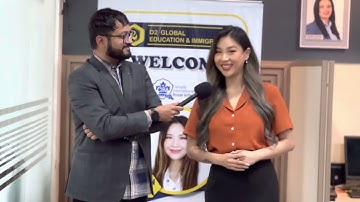 Podcast with the senior marketing Representative of CIRA COLLEGE 😇