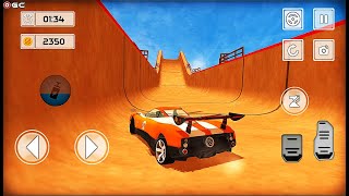 GT Mega Ramp Stickman Impossible Stunts - Extreme Stunts Car Driving - Android GamePlay screenshot 5