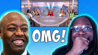 **INSANE!! Tim Scott Leaves The View Speechless…What Happened Next Will Make You CRINGE!