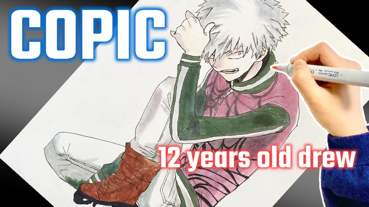 怪物事変 蓼丸 織 たでまる しき 描いてみた Kemono Jihen Drawing Shiki Tademaru Copic Youtube
