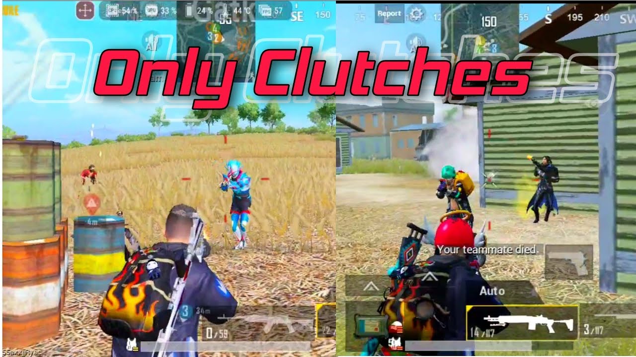 PUBG MOBILE Clutches Only Montage | Insane Clutches - YouTube