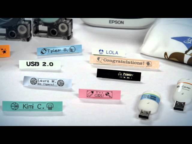 epson label printer tape