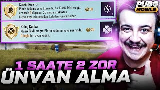 1 SAATE 2 ÜNVAN ALMA BELEŞ ÇORBA KESKİN NİŞANCI PUBG Mobile Taktikler screenshot 1