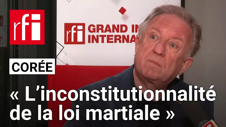 Corée du Sud: «L’inconstitutionnalité de la loi martiale est évidente» • RFI