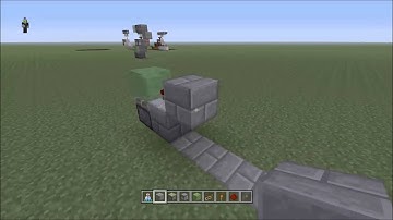 Minecraft (PS4) - Simple Slime Block TNT Cannon Tutorial