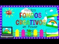 Realiza FONDOS CREATIVOS en Power Point |  Miss Zukistrukis | Miss Kathy