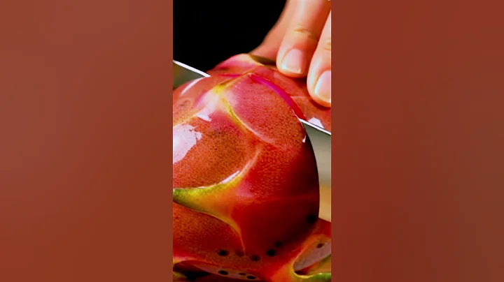 Cutting Glass Fruit Dragonfruit 🍉 ASMR #ai #aiart #asmrsounds #asmr #aiasmr #satisfyingvideo #trend