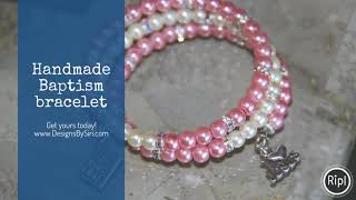 Handmade Baptism bracelet