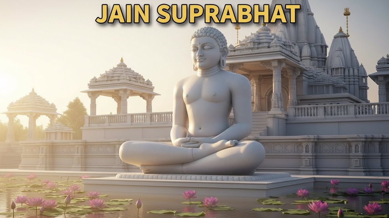Jain Suprabhat Stotra | Peaceful Morning Jain Prayer | Calm & Divine 