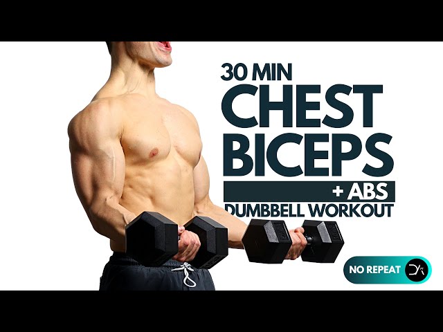 15 minute BICEPS TRICEPS Superset Workout Dumbbells 