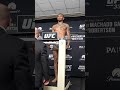 Michael Morales weighs in as the back fighter 👀 #ufc330