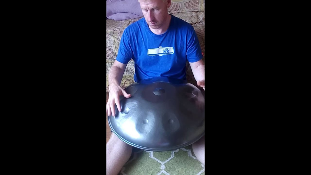 Bali Steel Pan Hang Drum in D Minor