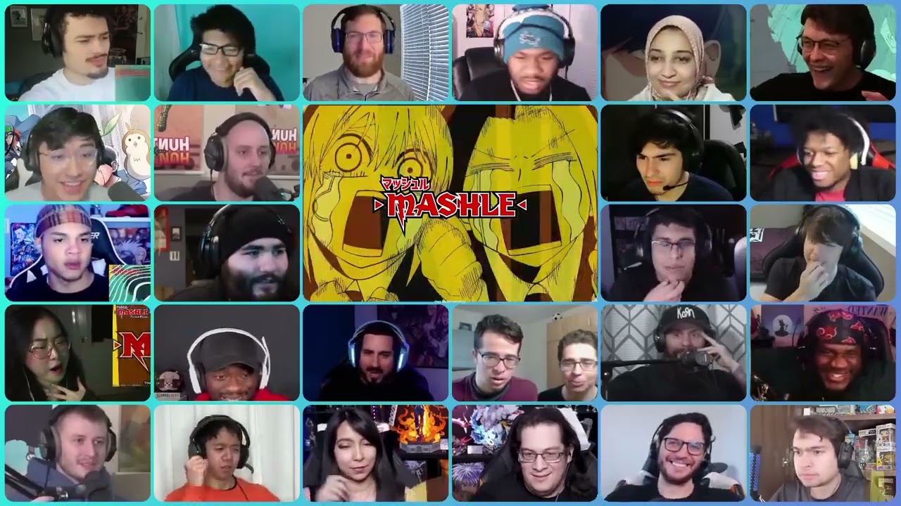 Mashle Opening 2 [ Bling - Bang - Bang - Born ] - Reaction Mashup #Anime