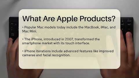What Are Apple Products? - Talking Tech Trends