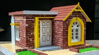 How to make house in mini block craft | mini bricks