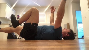 Deadbug with Exhale and Reach