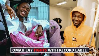 Omah Lay Battling Seriously With His Record Label
