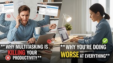 Why Multitasking is Killing Your Productivity | Why You’re Doing Worse at Everything