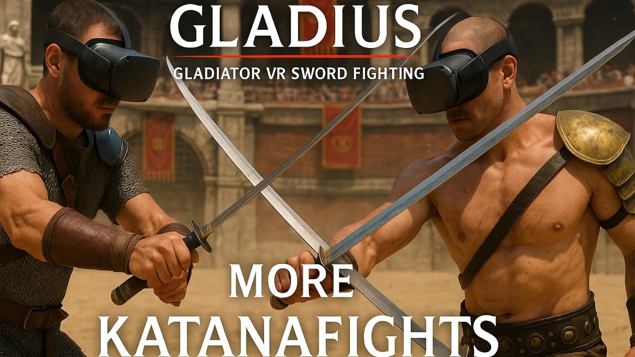 Gladius | Gladiator VR Sword fighting // More Katana Fights
